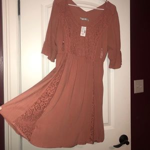 Peach/Nude Dress - M